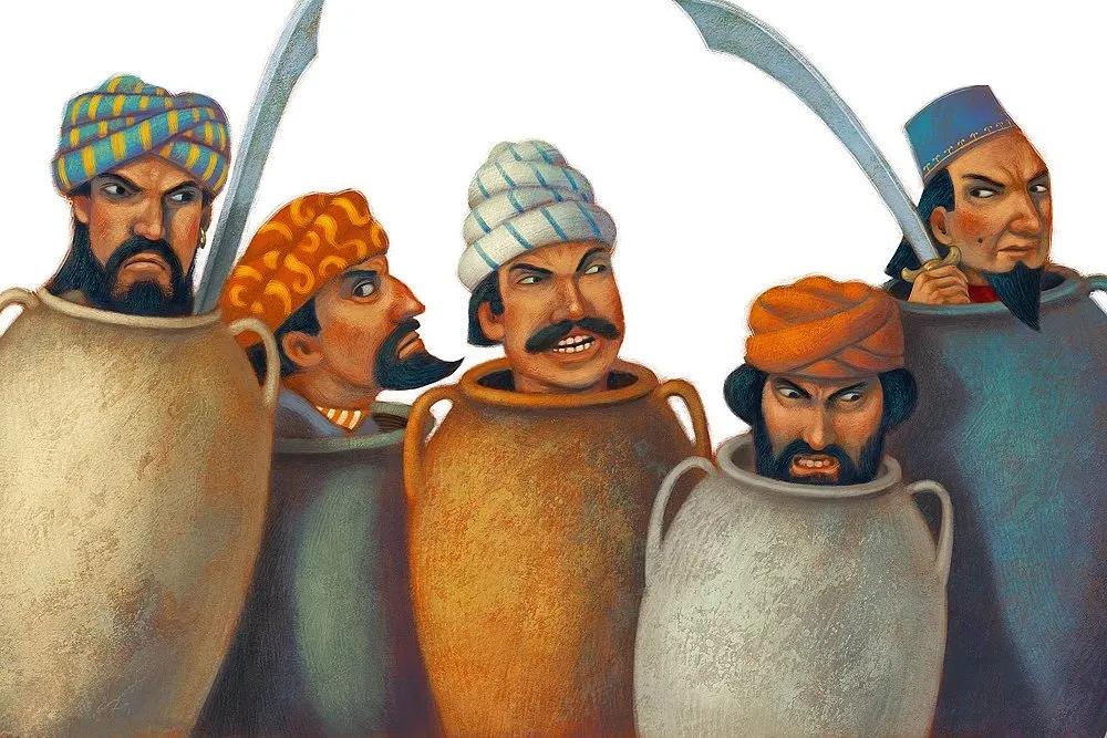 Truyện Alibaba và bốn mươi tên cướp - Truyện Cổ Tích