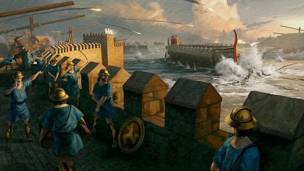 Truyện Archimedes giữ thành Syracuse - Truyện Cổ Tích