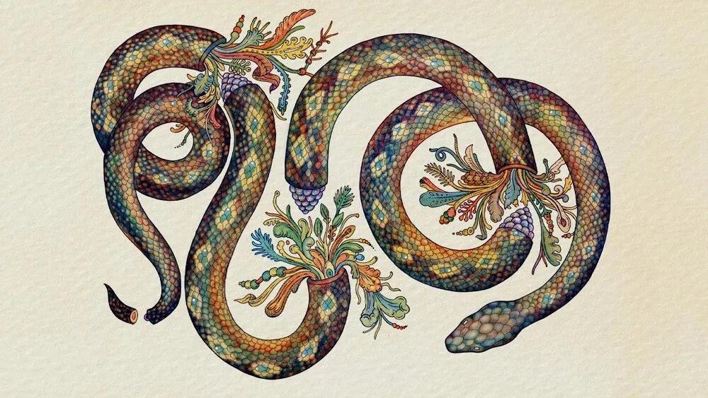 Truyện Ba chiếc lá rắn - Truyện Cổ Tích