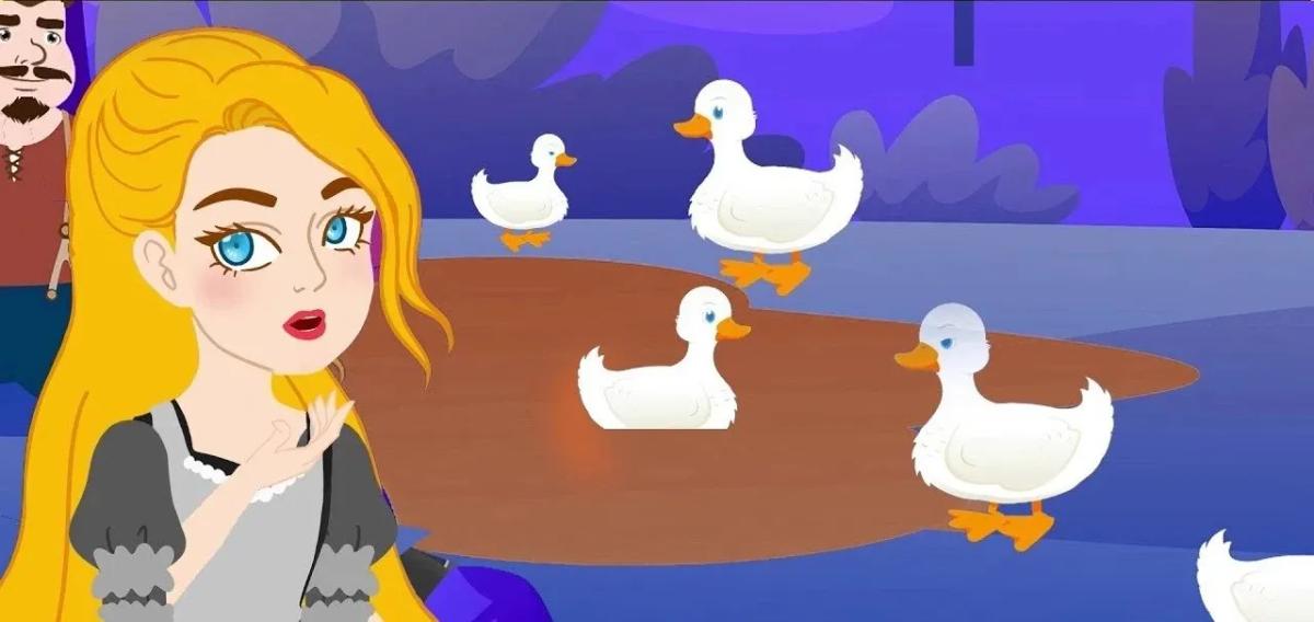 Truyện Bà lão chăn ngỗng - Truyện Cổ Tích