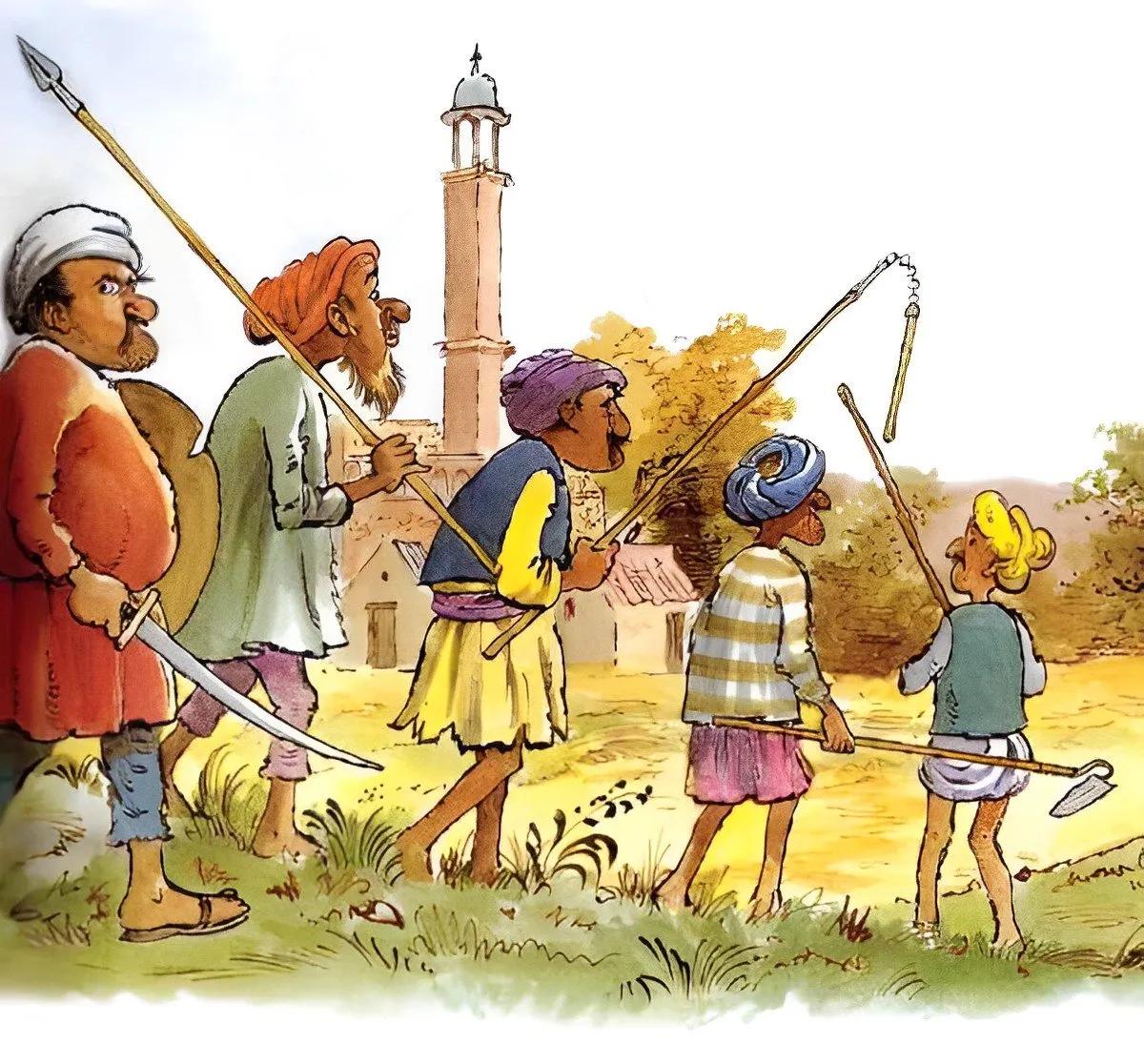 Chú bé chăn cừu và bọn cướp