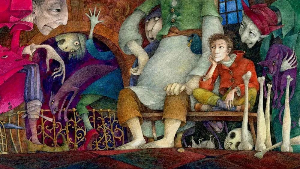 Truyện Chu du thiên hạ để học rùng mình - Truyện Cổ Tích