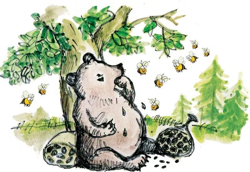 Truyện Chuyện gấu ăn trăng - Truyện Cổ Tích