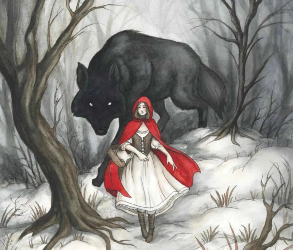 Truyện Cô bé quàng khăn đỏ - Truyện Cổ Tích