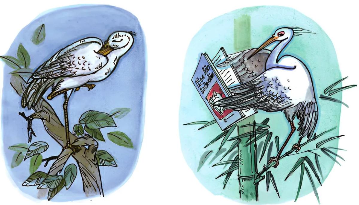 Truyện Cò và vạc - Truyện Cổ Tích