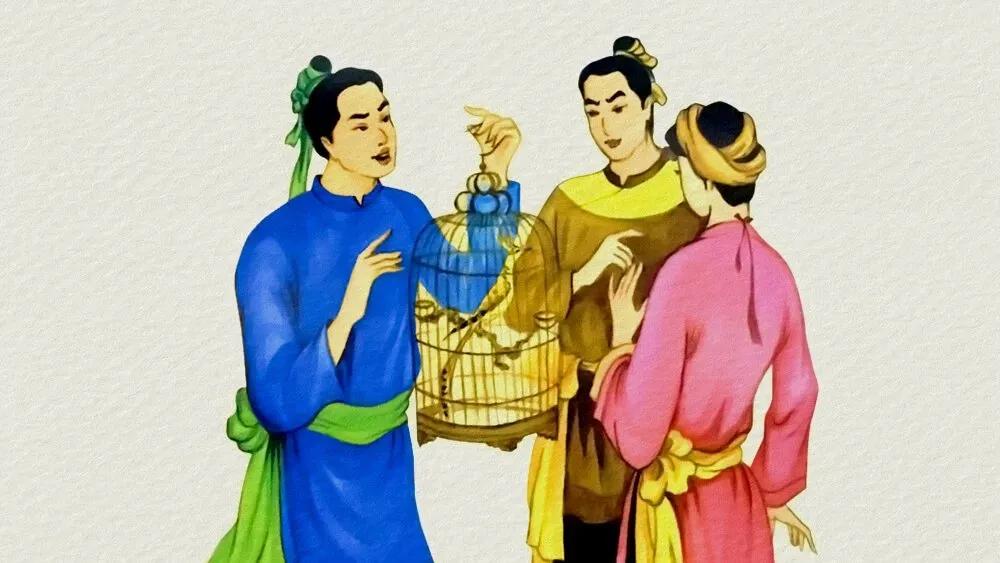 Truyện Con chim khách màu nhiệm - Truyện Cổ Tích