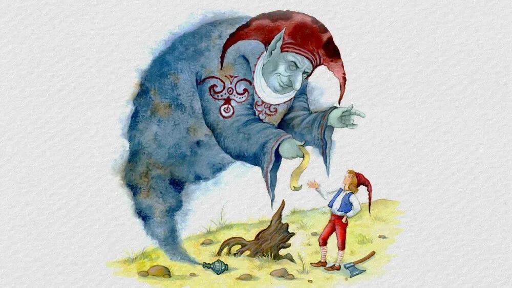 Truyện Con quỷ trong chai thủy tinh - Truyện Cổ Tích