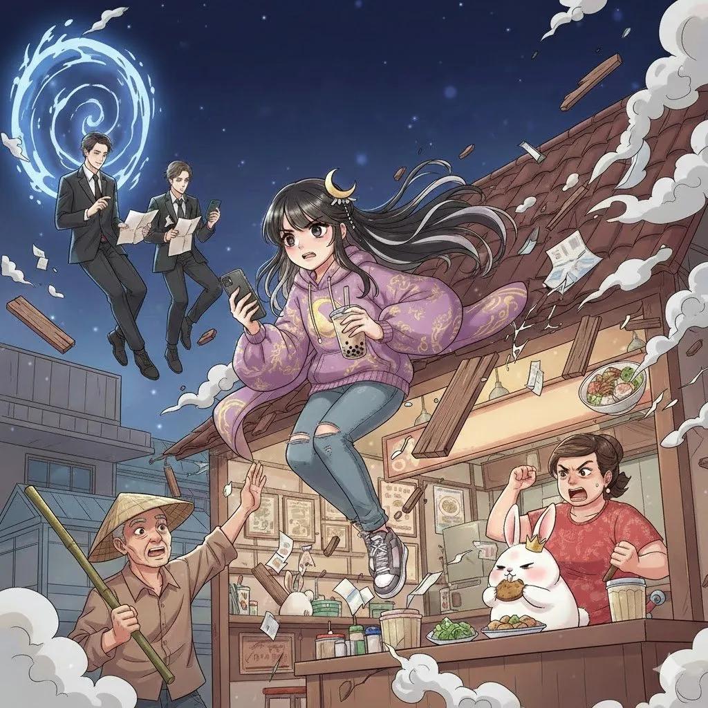 Truyện Công Chúa Mặt Trăng Không Muốn Về Trời - Gia Ph&aacute;t