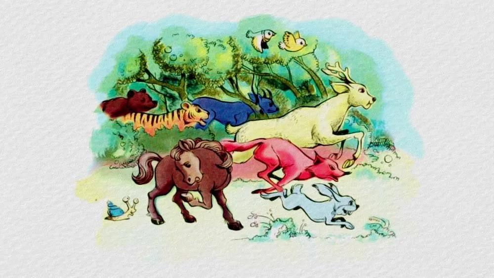 Truyện Cuộc chạy đua trong rừng - Truyện Cổ Tích