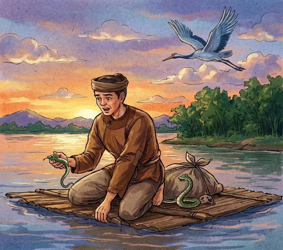 Truyện Cứu vật, vật trả ơn - Cứu nhân, nhân báo oán - Truyện Cổ Tích