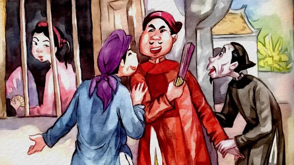 Truyện Dì phải thằng chết trôi, còn tôi phải đôi sấu sành - Truyện Cổ Tích