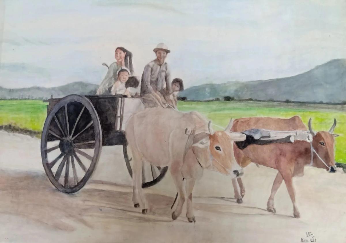 Truyện Đôi bò và cặp bánh xe - Truyện Cổ Tích