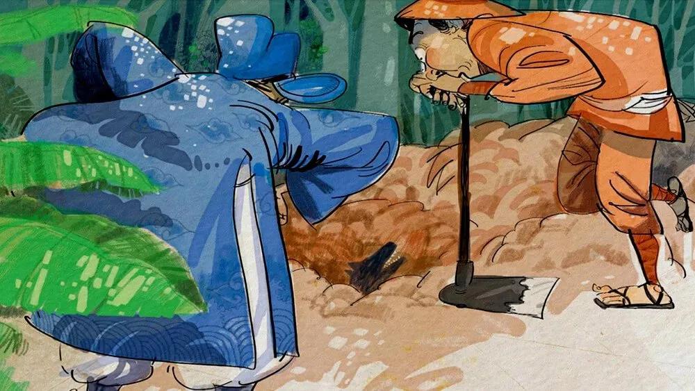 Truyện Đứa con trời đánh hay là truyện Tiếc gà chôn mẹ - Truyện Cổ Tích