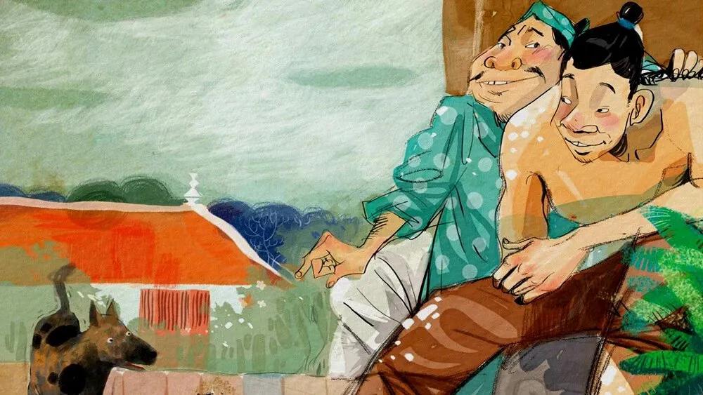 Truyện Hai anh em và con chó đá - Truyện Cổ Tích