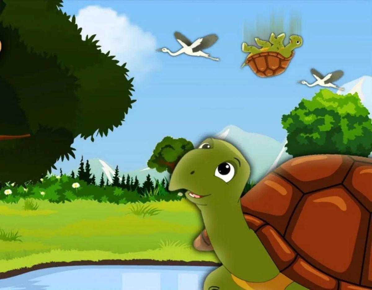 Truyện Hai con cò và con rùa - Truyện Cổ Tích