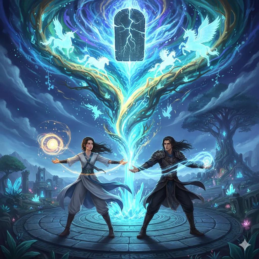 Truyện Huyền Ảnh Thiên Giới - Ho&agrave;ng Ph&uacute;c