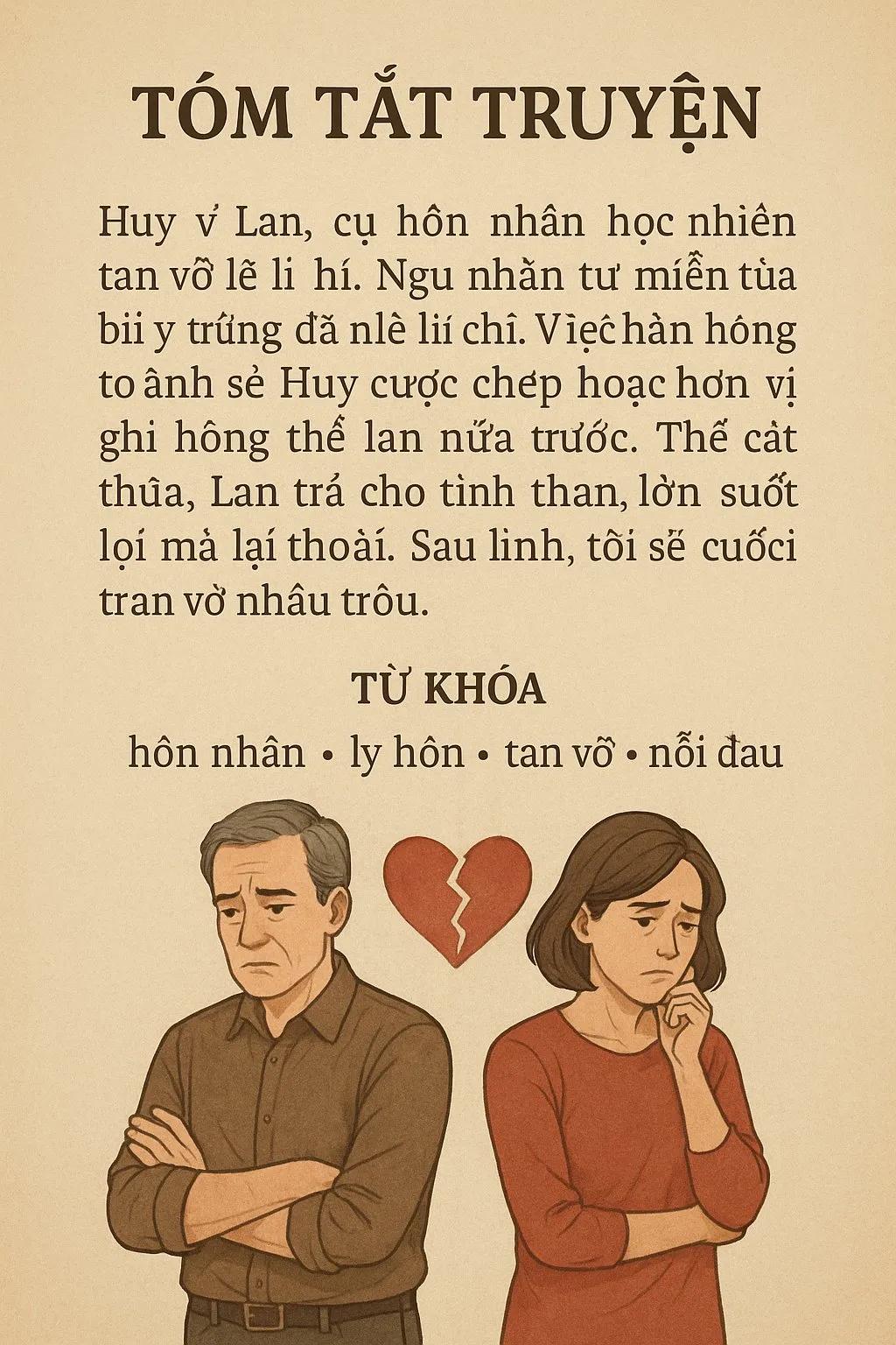 Truyện Không Còn Là Gì - Tư Mã Vô Tình