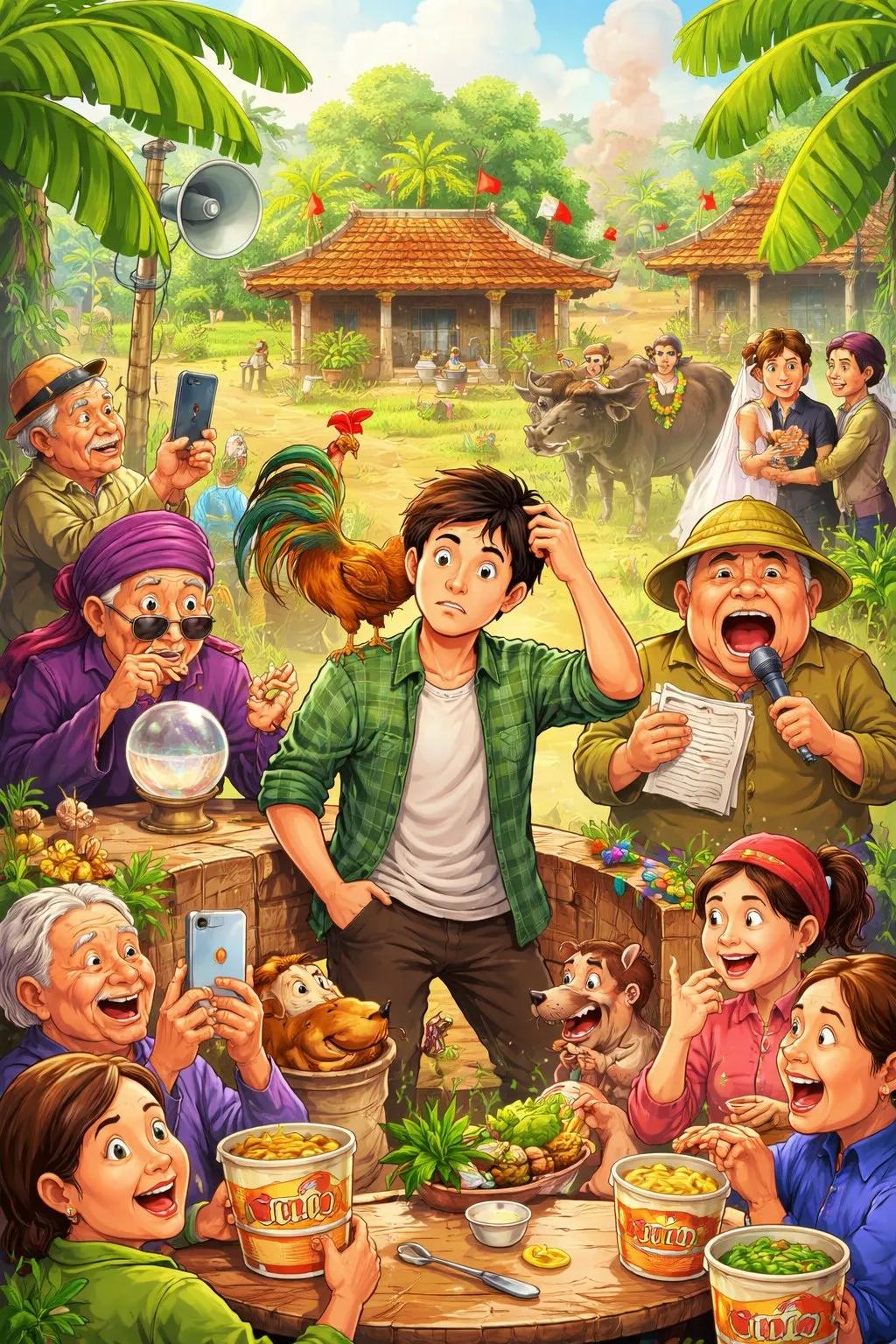 Truyện LÀNG TÔI TOÀN CA KHÓ - Tư M&atilde; V&ocirc; T&igrave;nh