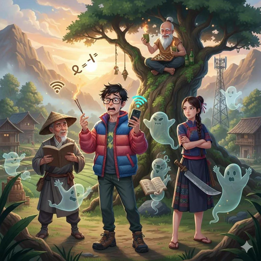 Truyện Ma Núi Đừng Làm Phiền, Tôi Đang Nghỉ Hưu! - Gia Ph&aacute;t