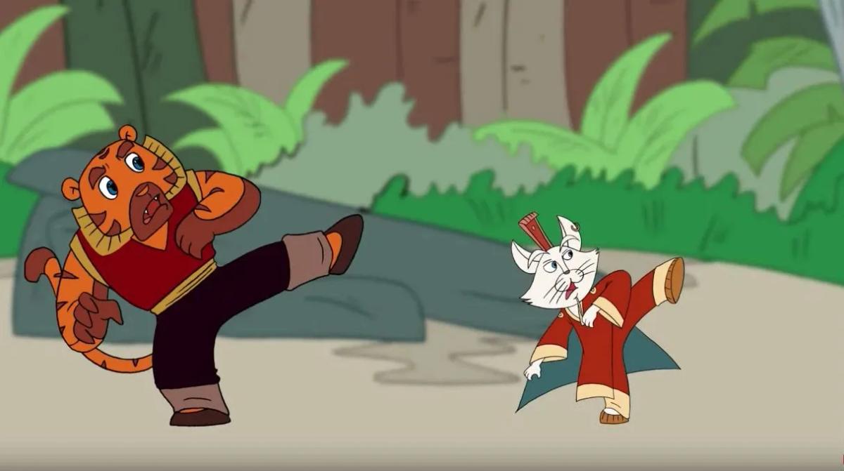 Truyện Mèo dạy Hổ - Truyện Cổ Tích