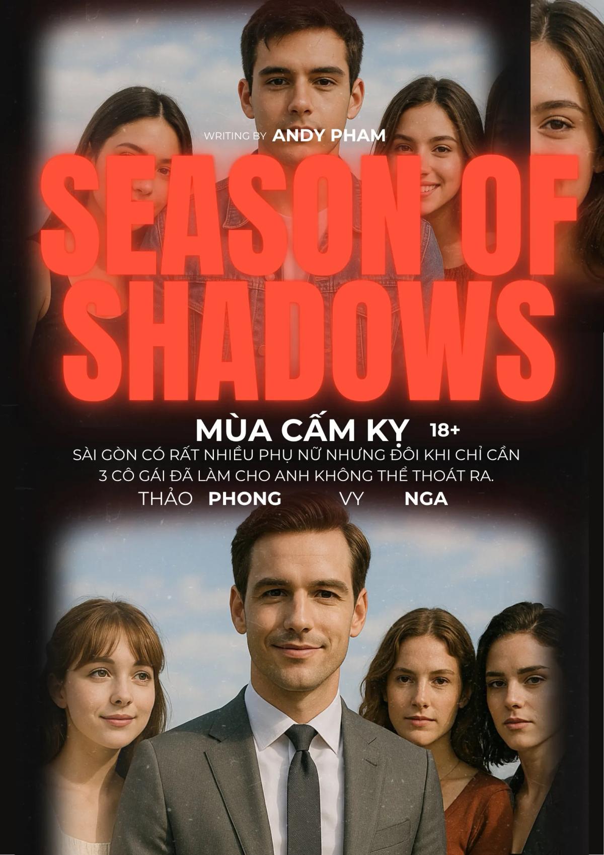 Truyện MÙA CẤM KỴ (SEASON OF SHADOWS) - Andy Pham