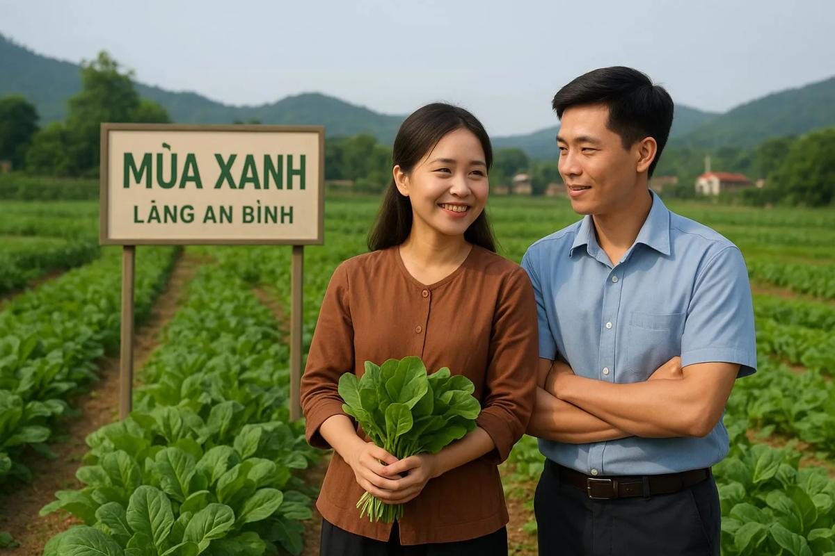 Truyện Mùa Xanh Ở Làng An Bình - Tư M&atilde; V&ocirc; T&igrave;nh