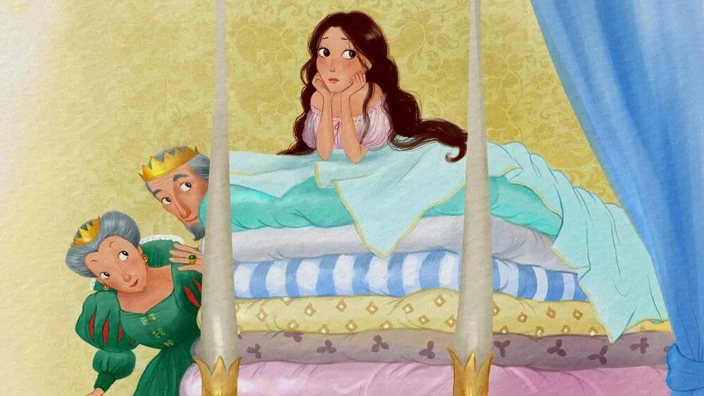 Truyện Nàng công chúa và hạt đậu - Truyện Cổ Tích