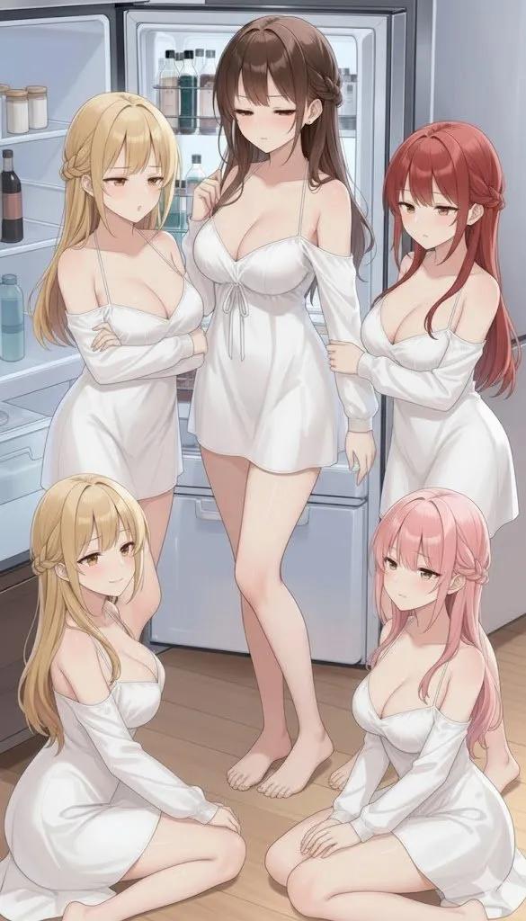 Truyện Ngưng Đọng Thời Gian - Chàng Trai Ở Cùng 5 Người Phụ Nữ  - Vũ Kel