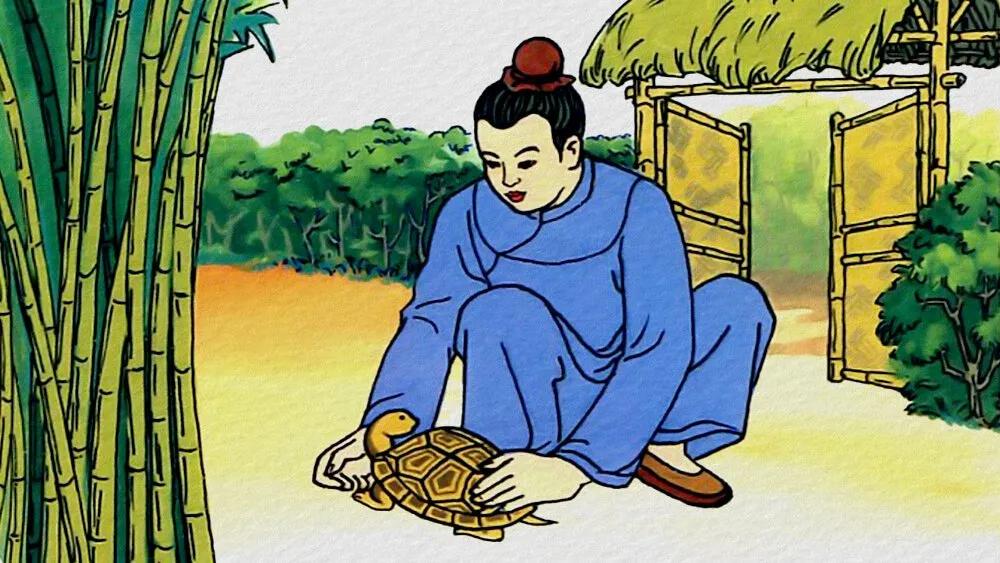 Truyện Người học trò với con rùa - Truyện Cổ Tích