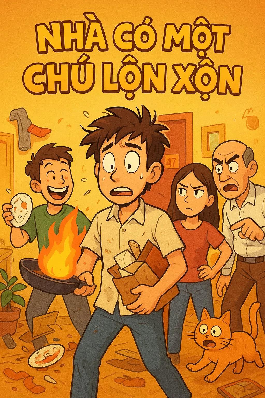 Truyện Nhà Có Một Chú Lộn Xộn - Tư M&atilde; V&ocirc; T&igrave;nh