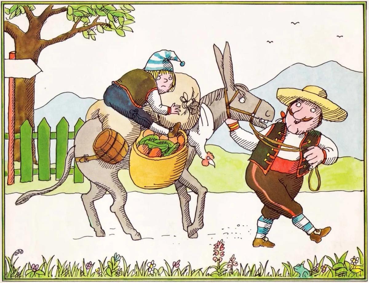 Truyện Ông lão và con lừa - Truyện Cổ Tích