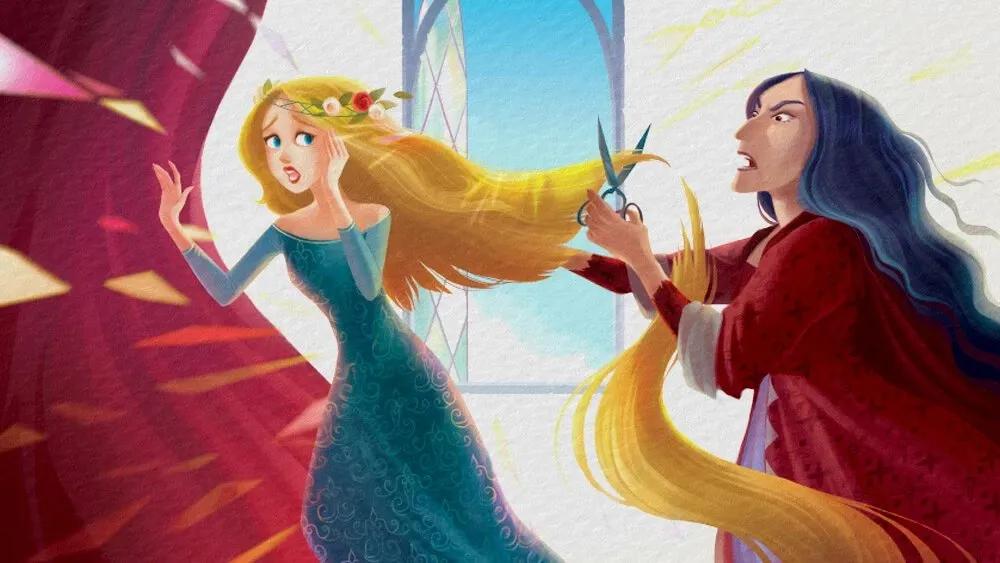 Truyện Rapunzel cô gái tóc dài - Truyện Cổ Tích