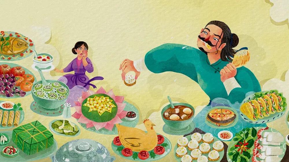 Truyện Sự tích cây chổi - Truyện Cổ Tích