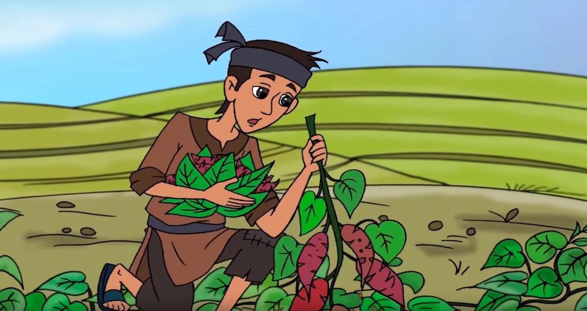 Truyện Sự tích cây khoai lang - Truyện Cổ Tích