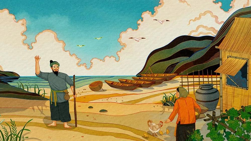 Truyện Sự tích con Dã Tràng - Truyện Cổ Tích