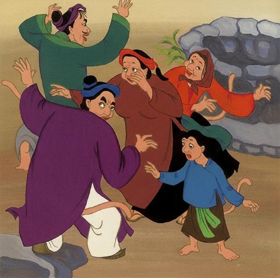 Truyện Sự tích con khỉ - Truyện Cổ Tích