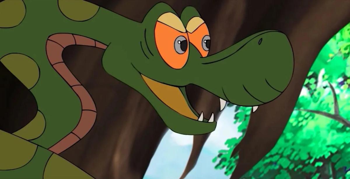 Truyện Sự tích con trăn nhả nọc - Truyện Cổ Tích