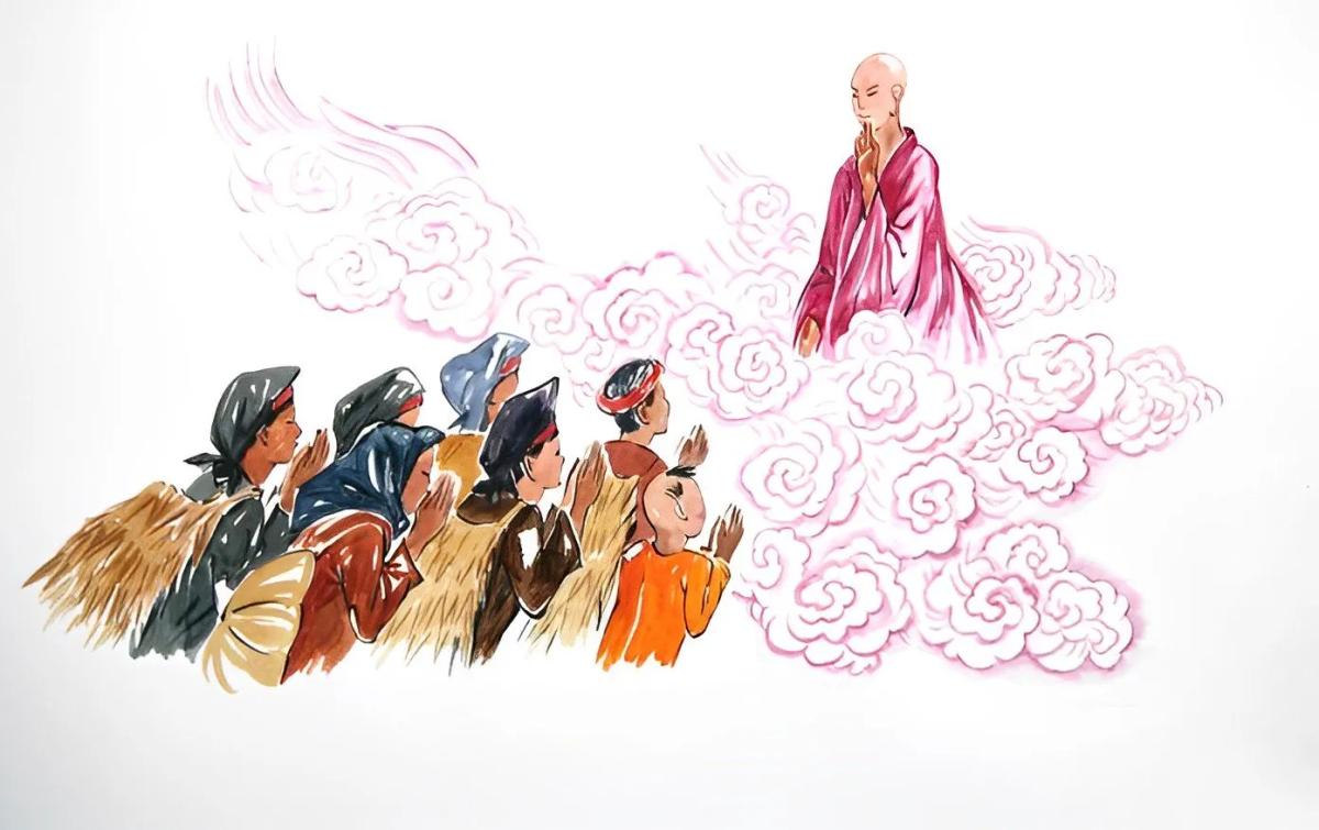 Truyện Sự tích đèo phật tử - Truyện Cổ Tích