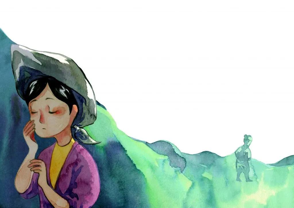 Truyện Sự tích hòn Vọng Phu - Truyện Cổ Tích