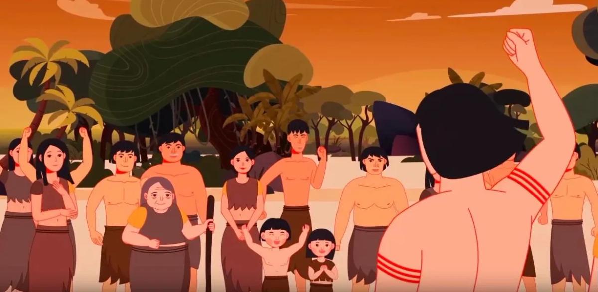 Truyện Sự tích Hùng Hải trị nước - Truyện Cổ Tích