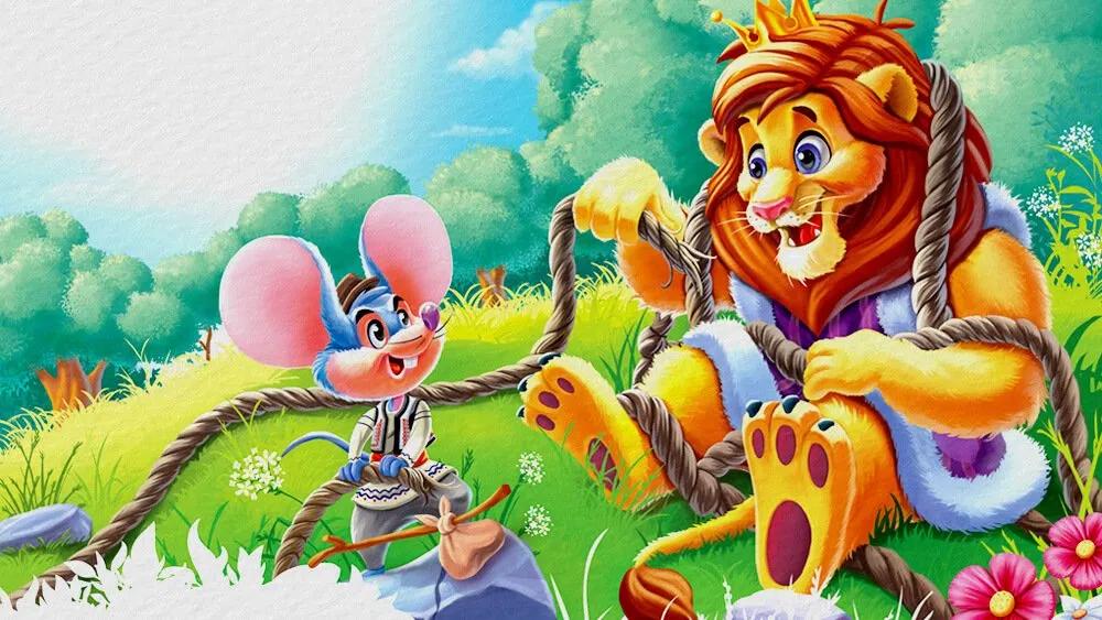 Truyện Sư Tử và Chuột Nhắt - Truyện Cổ Tích