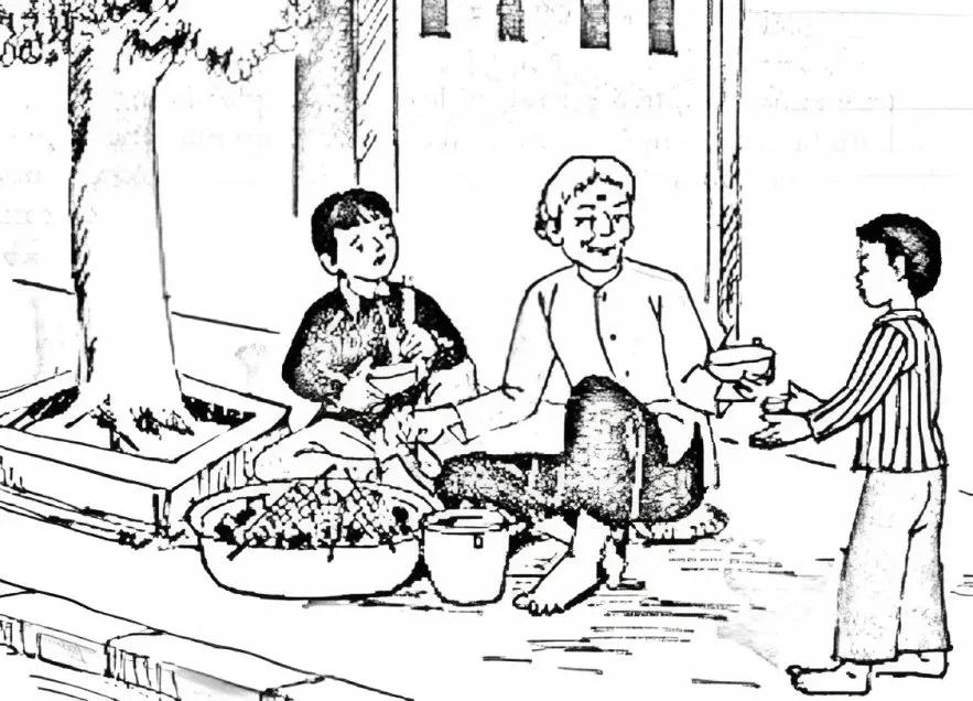 Truyện Suất cơm phần bà - Truyện Cổ Tích