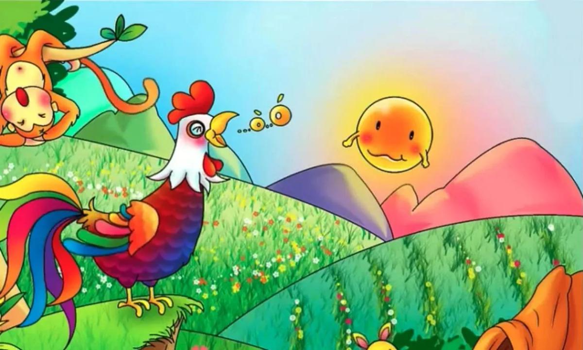 Tại sao gà trống có mào đỏ?