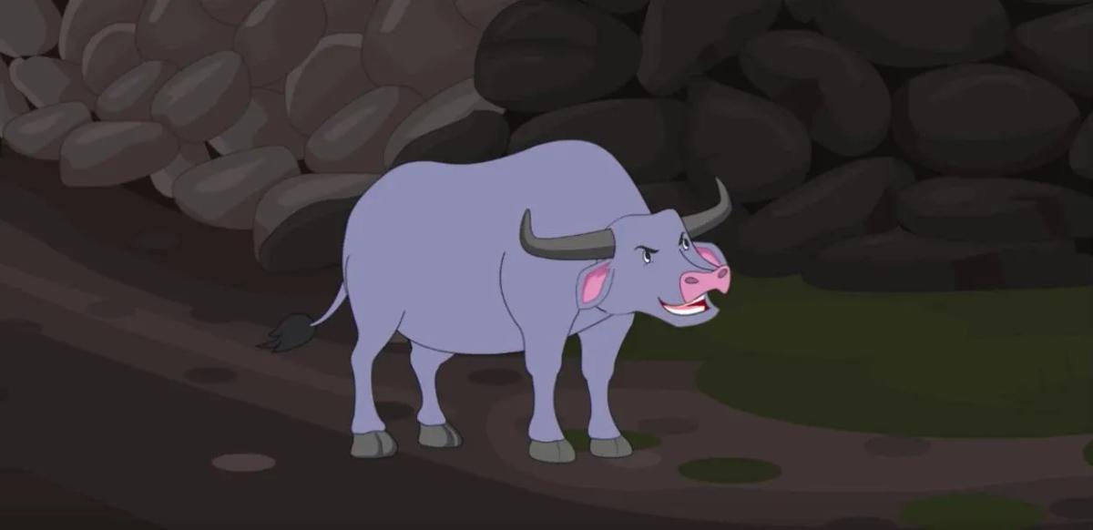 Truyện Tại sao trâu đen, bò vàng? - Truyện Cổ Tích