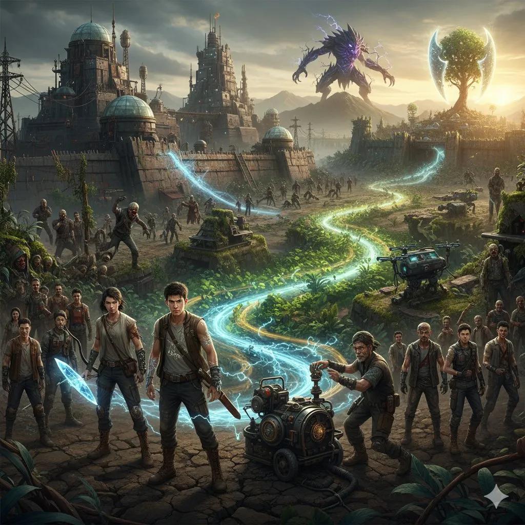 Truyện Thành Trì Xác Sống - Phước Duy