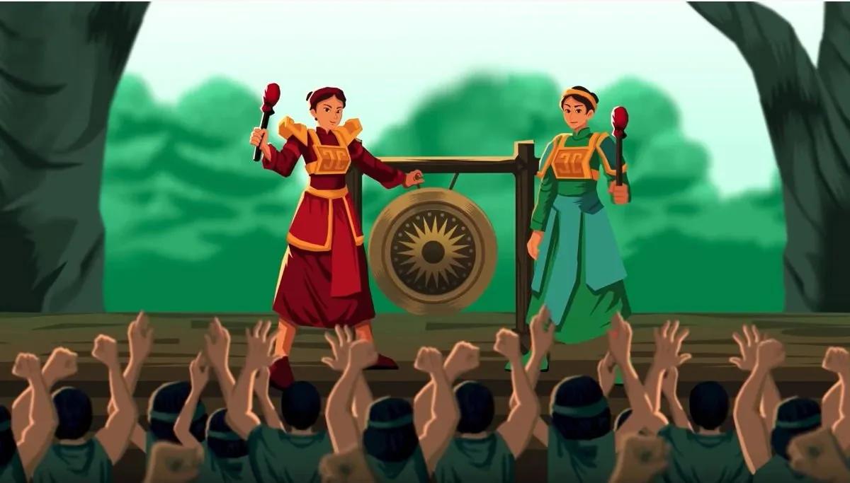 Truyện Tiếng trống Mê Linh - Truyện Cổ Tích