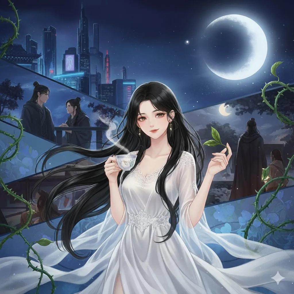 Truyện Trà Xanh Ánh Trăng Trắng - Hoàng Phúc