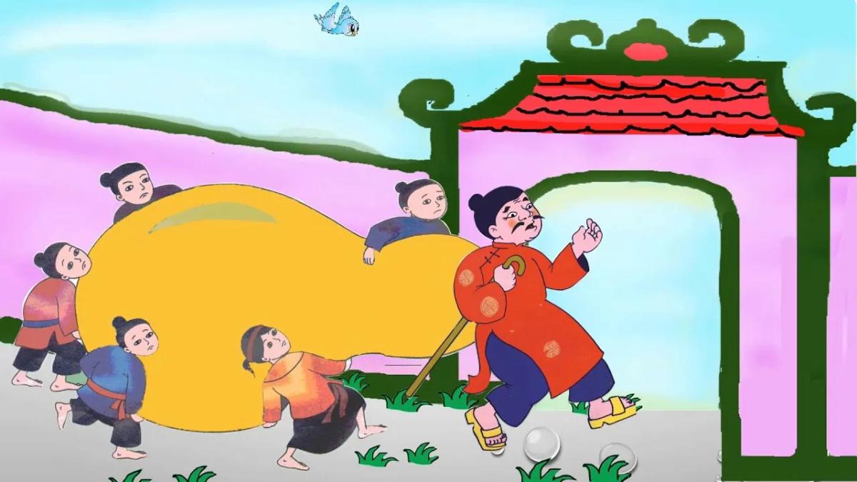 Truyện Truyện cổ tích quả bầu tiên - Truyện Cổ Tích