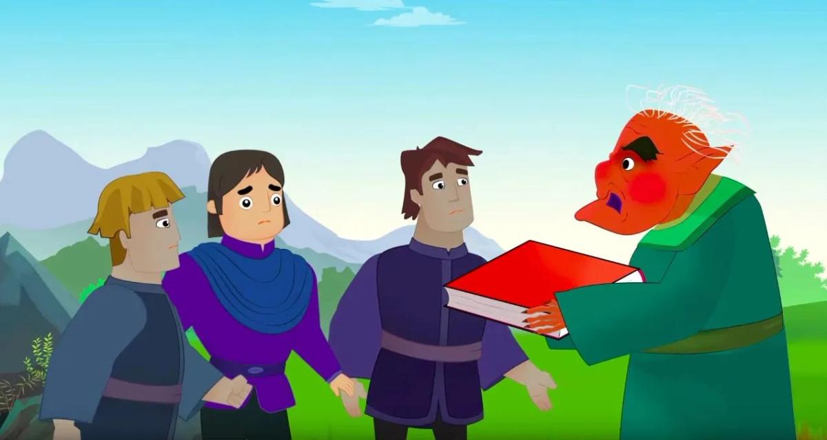 Truyện Truyện con quỷ và ba người lính - Truyện Cổ Tích