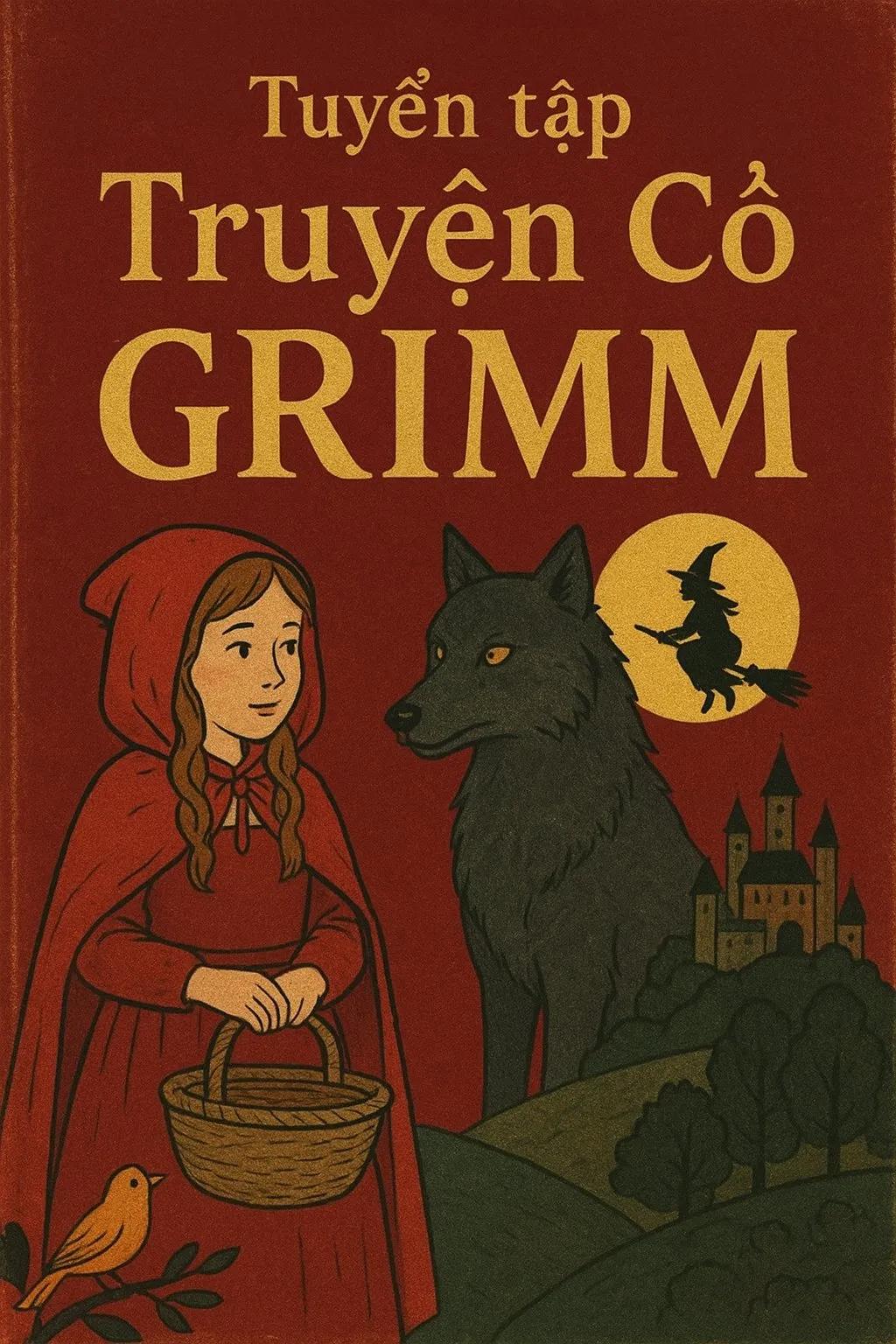 Truyện Tuyển Tập Truyện Cổ Grimm - Anh em nh&agrave; Grimm
